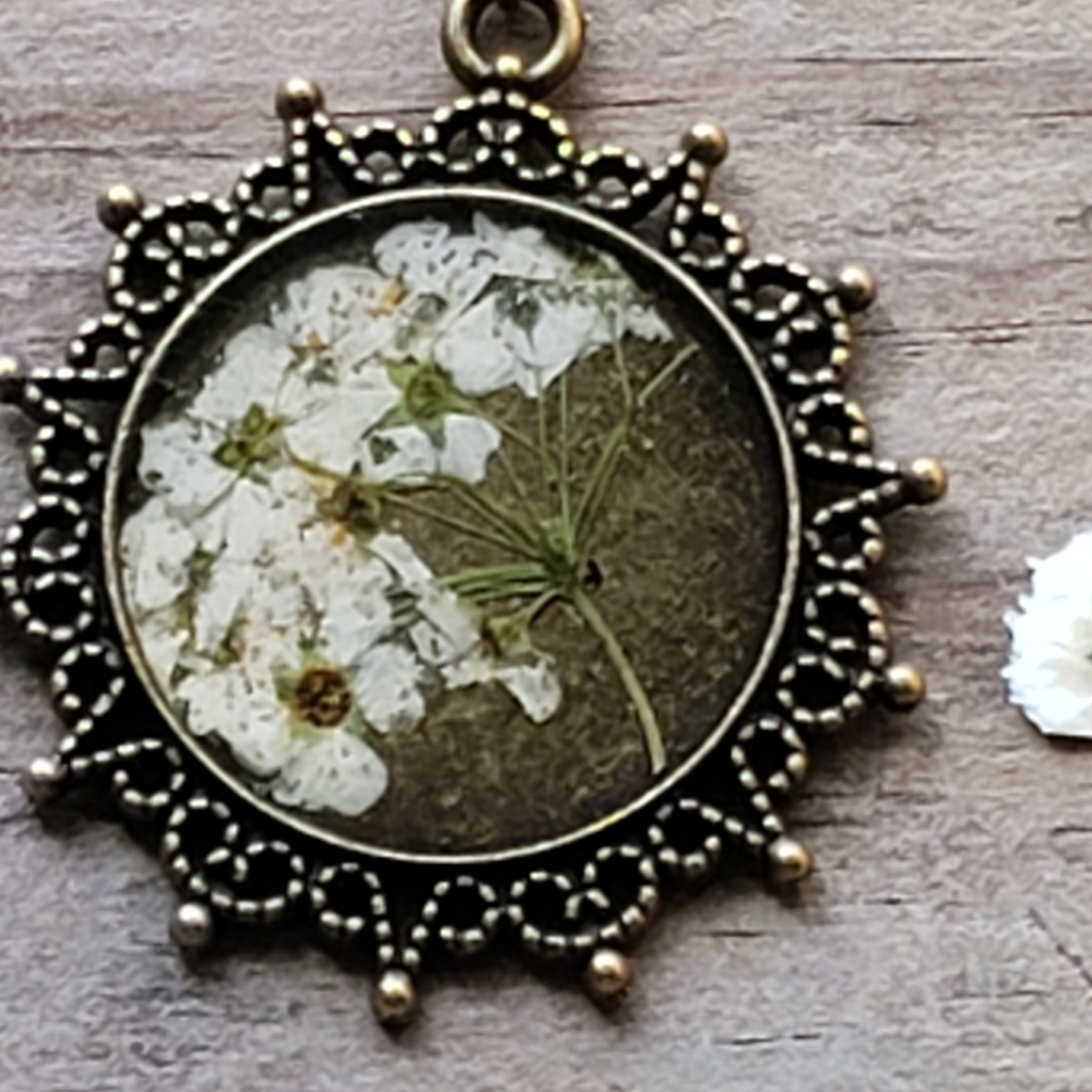 Real Flower Necklace